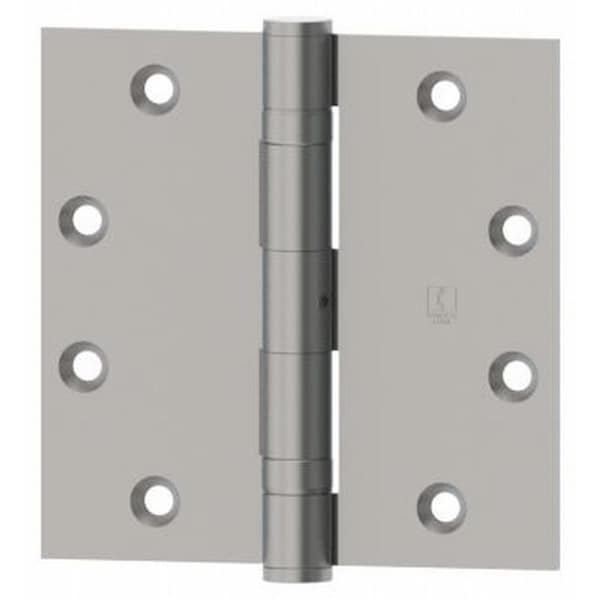 Patioplus 4.5 x 4.5 in. Full Mortise Standard Weight Ball Bearing Hinge, Bright Nickel PA1629276 - main